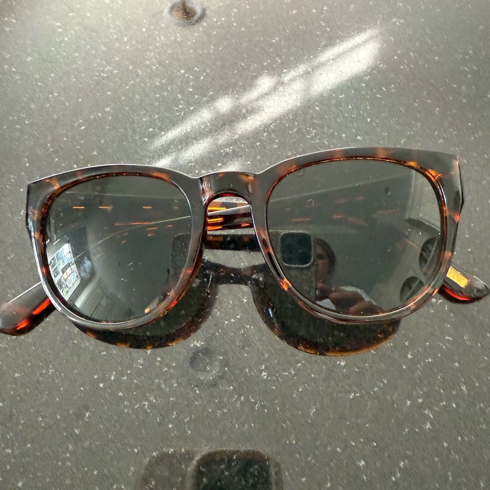 J. Crew Tortoise Shell Sunglasses with Dark Lenses